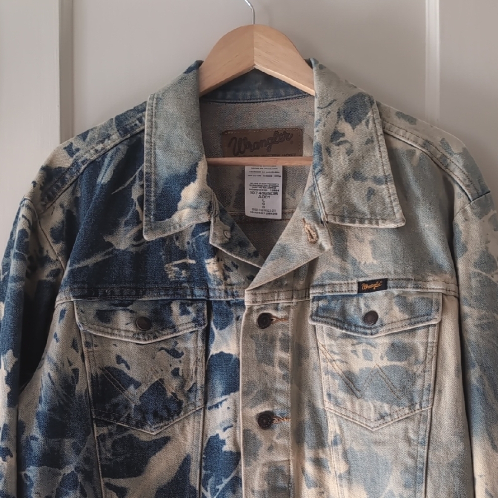Wrangler Tie-Dye Denim Jacket